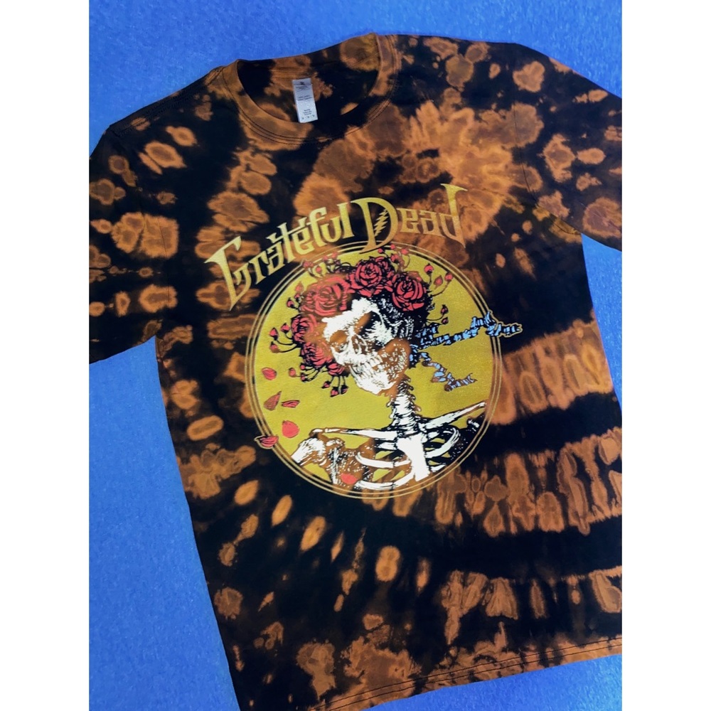 Grateful Dead Bleach Tie Dye Tee